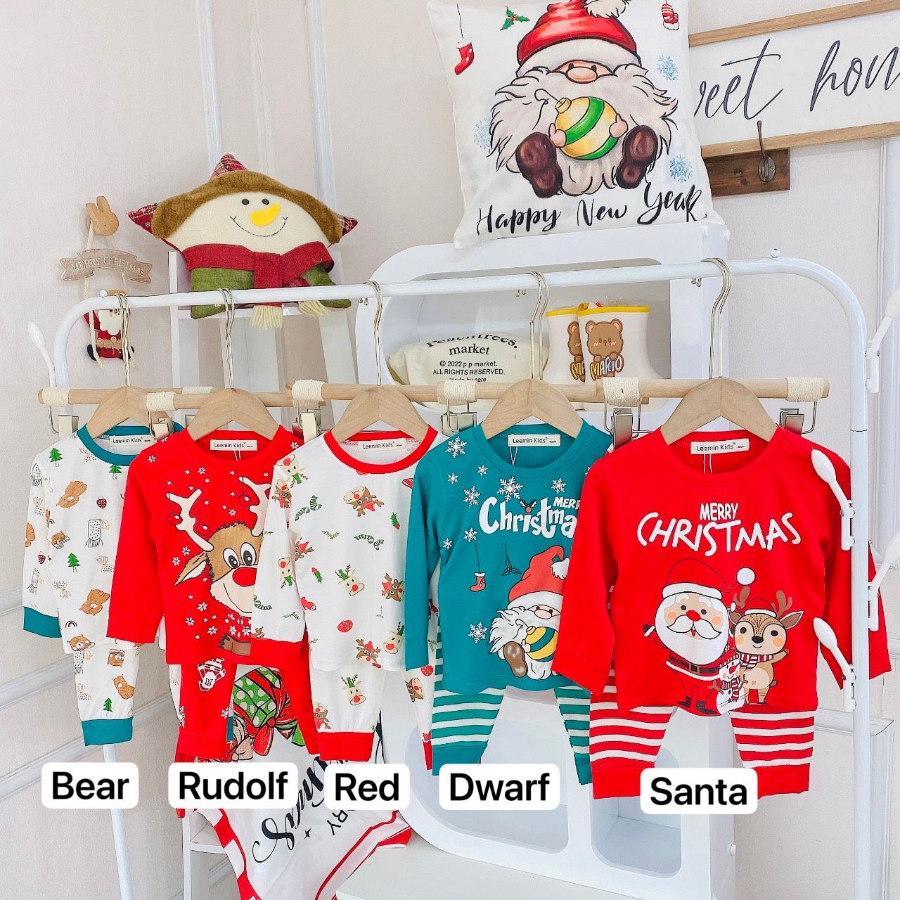 [23] Christmas Pajamas Set (80~120)_1