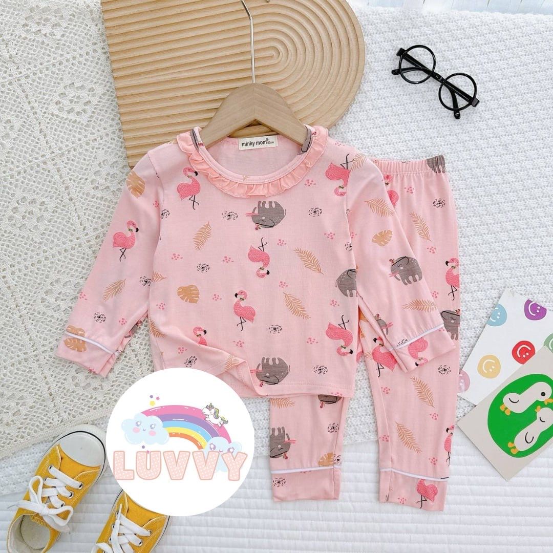 [28] Animals Printed Pajamas Set (80~120)_2