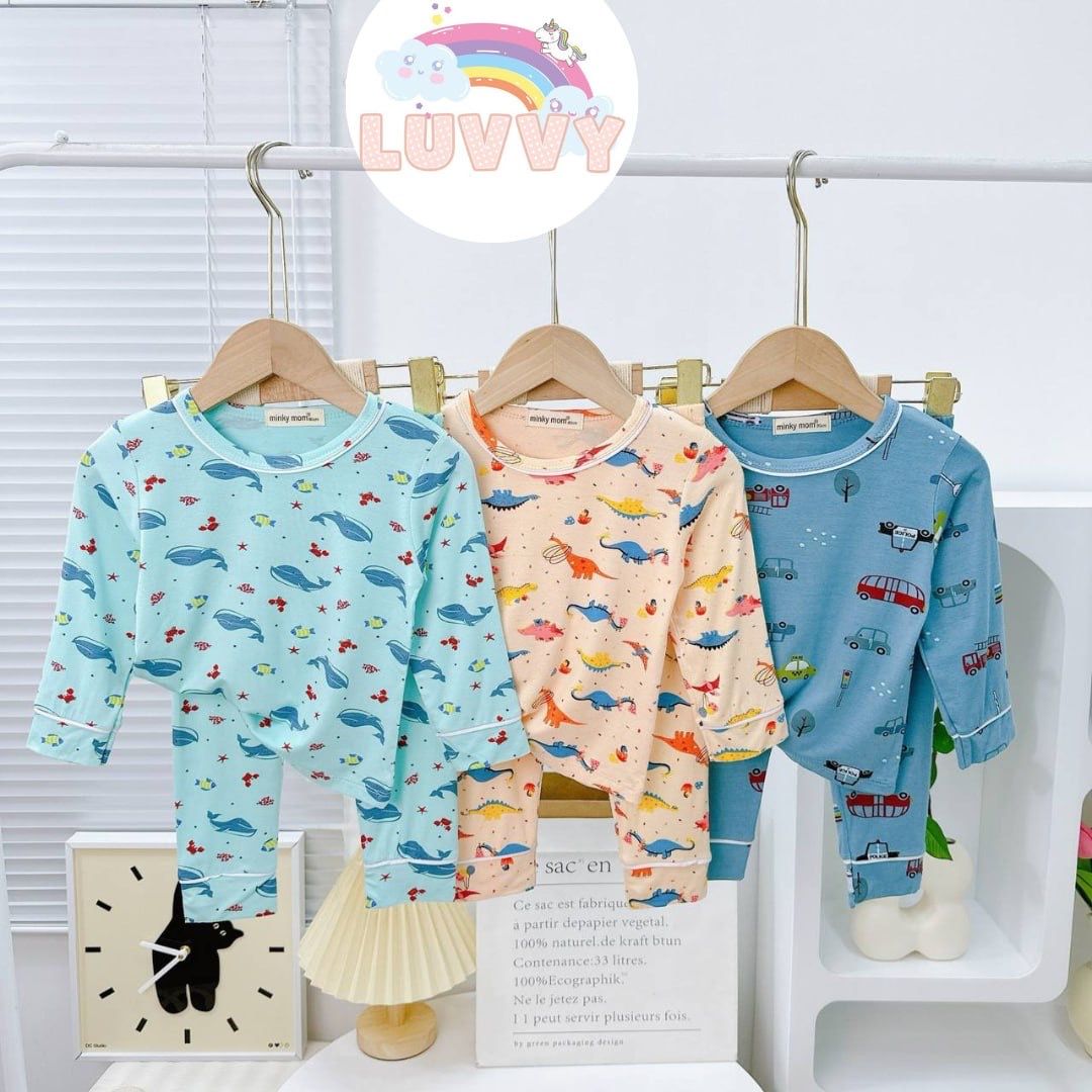 [28] Animals Printed Pajamas Set (80~120)_9