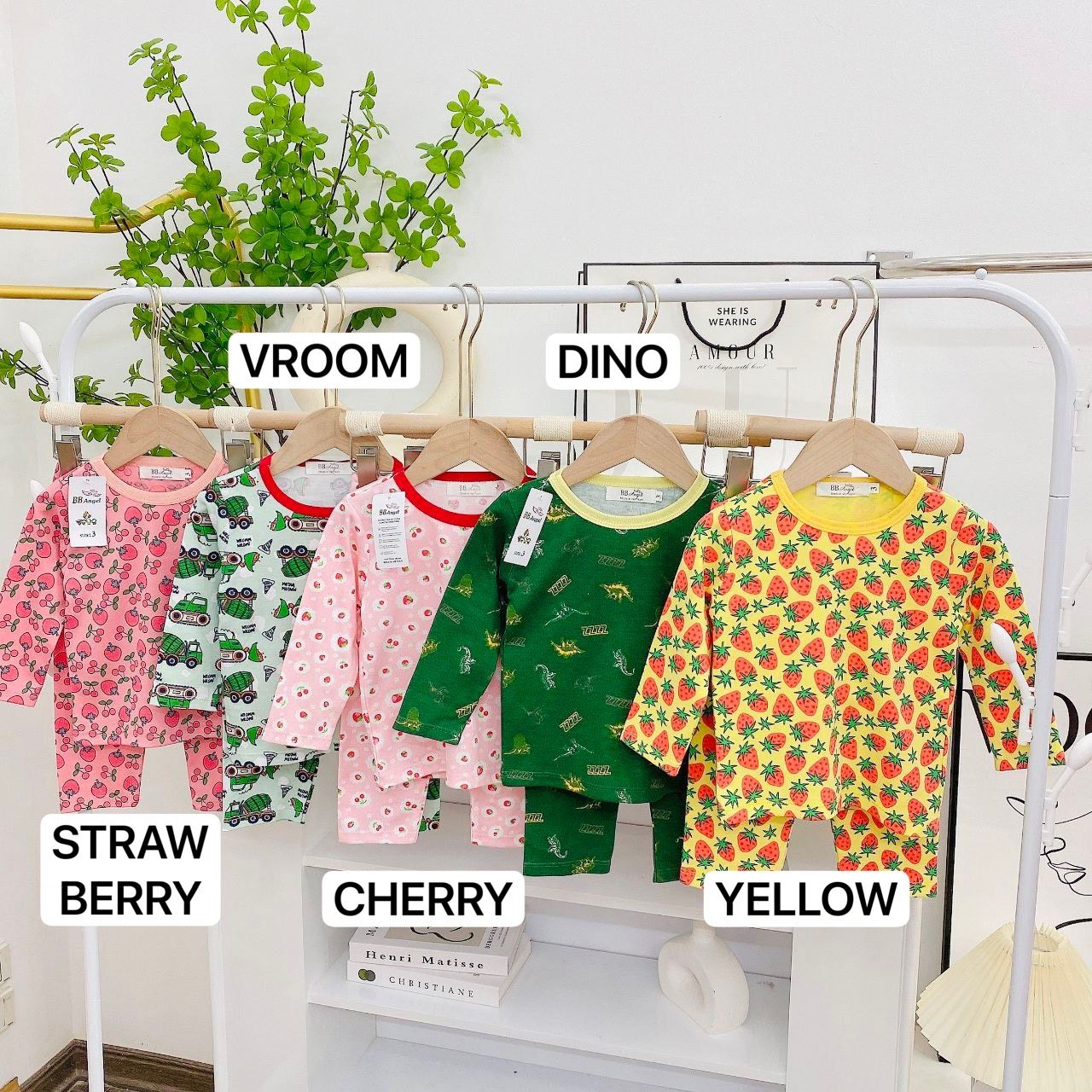 [BB2] Cotton Pajamas Set (2t~7T)_1