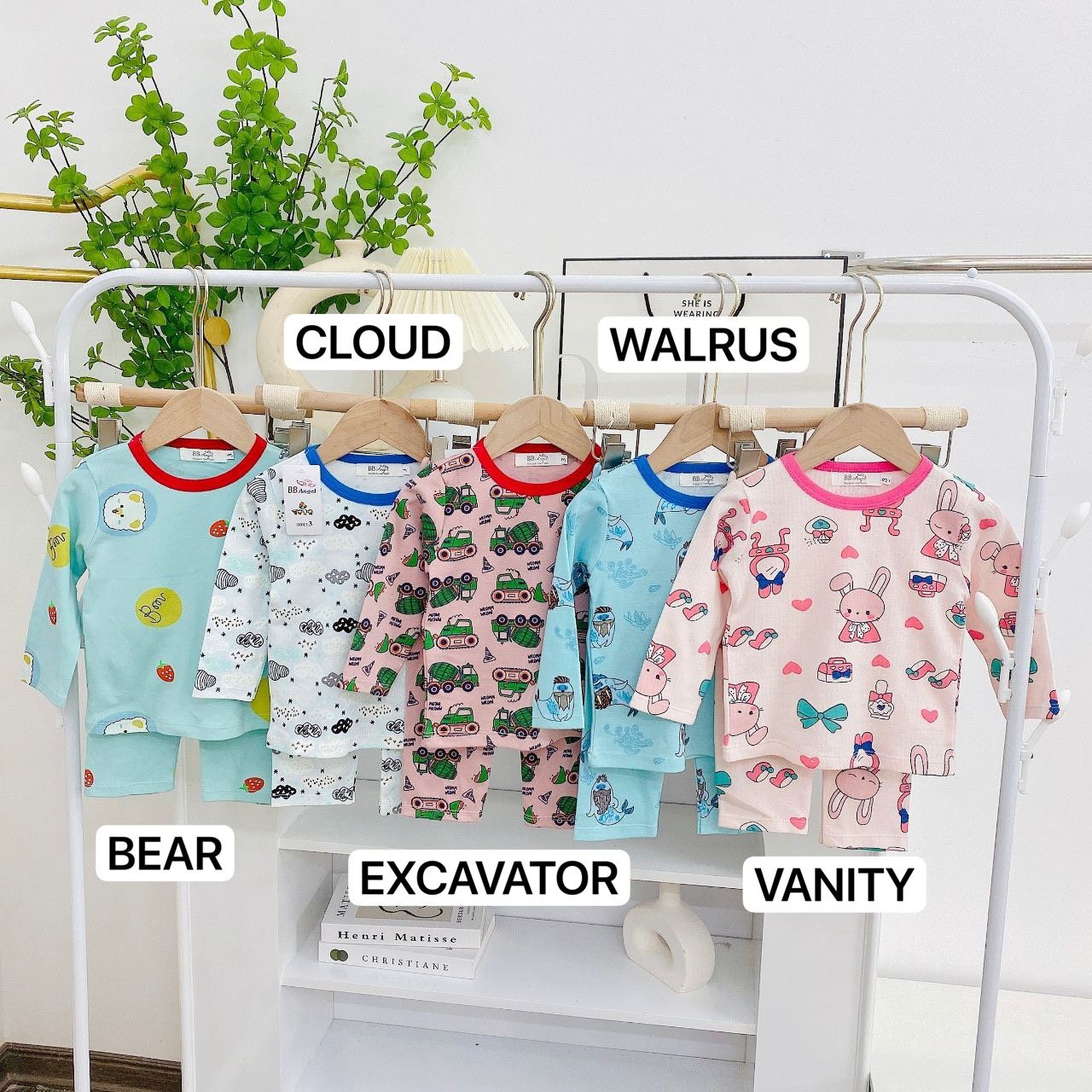 [BB8] Cotton Pajamas Set (2t~7T)_1