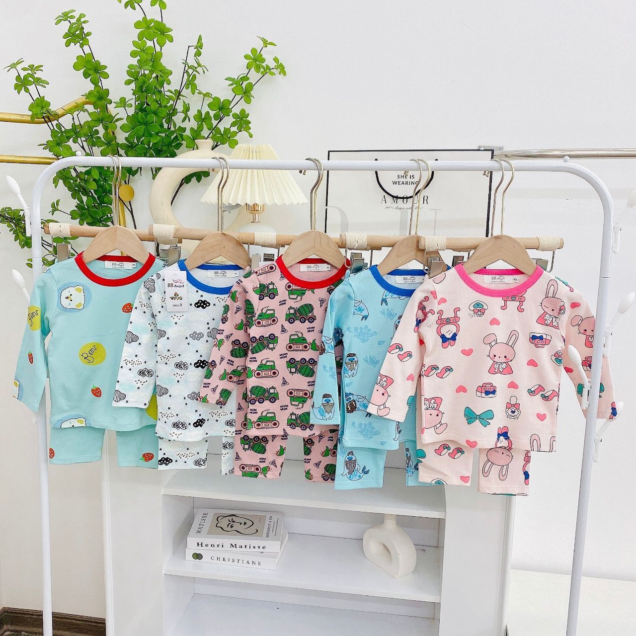 [BB8] Cotton Pajamas Set (2t~7T)_0