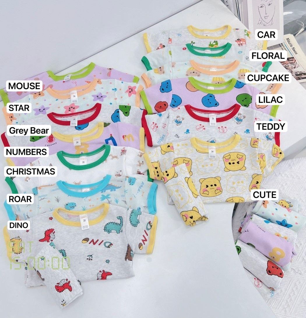 [C3] Honeycomb Cotton Play Set (3T~8T)_1