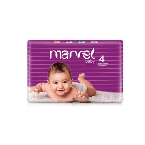 Marvel Baby 10-13Kg L 4 Diapers_0