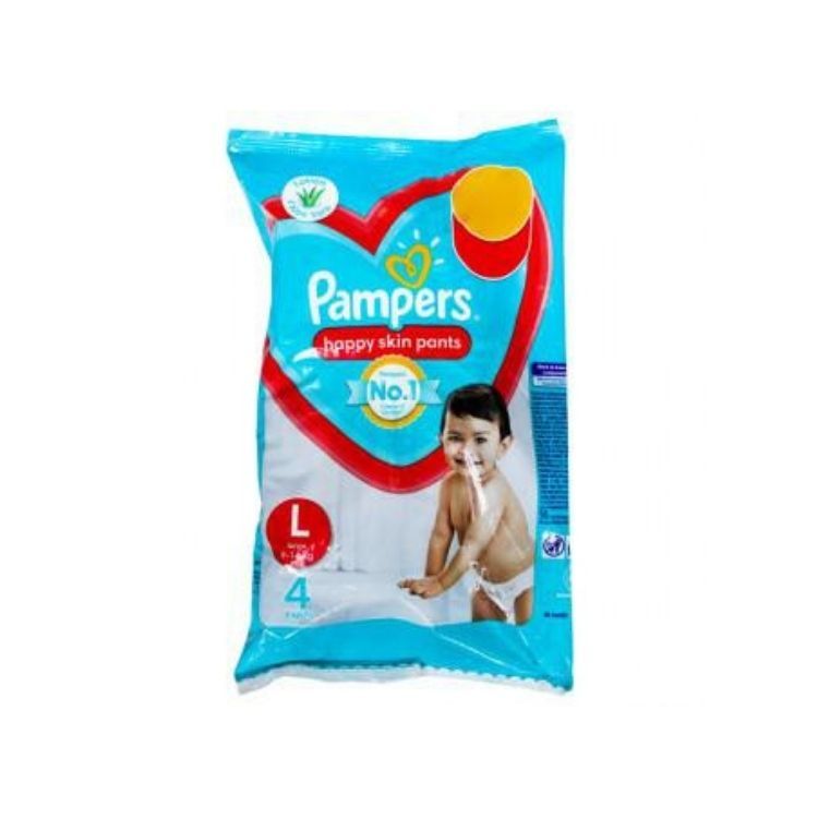 Pampers All Around Protection Large 4P_0