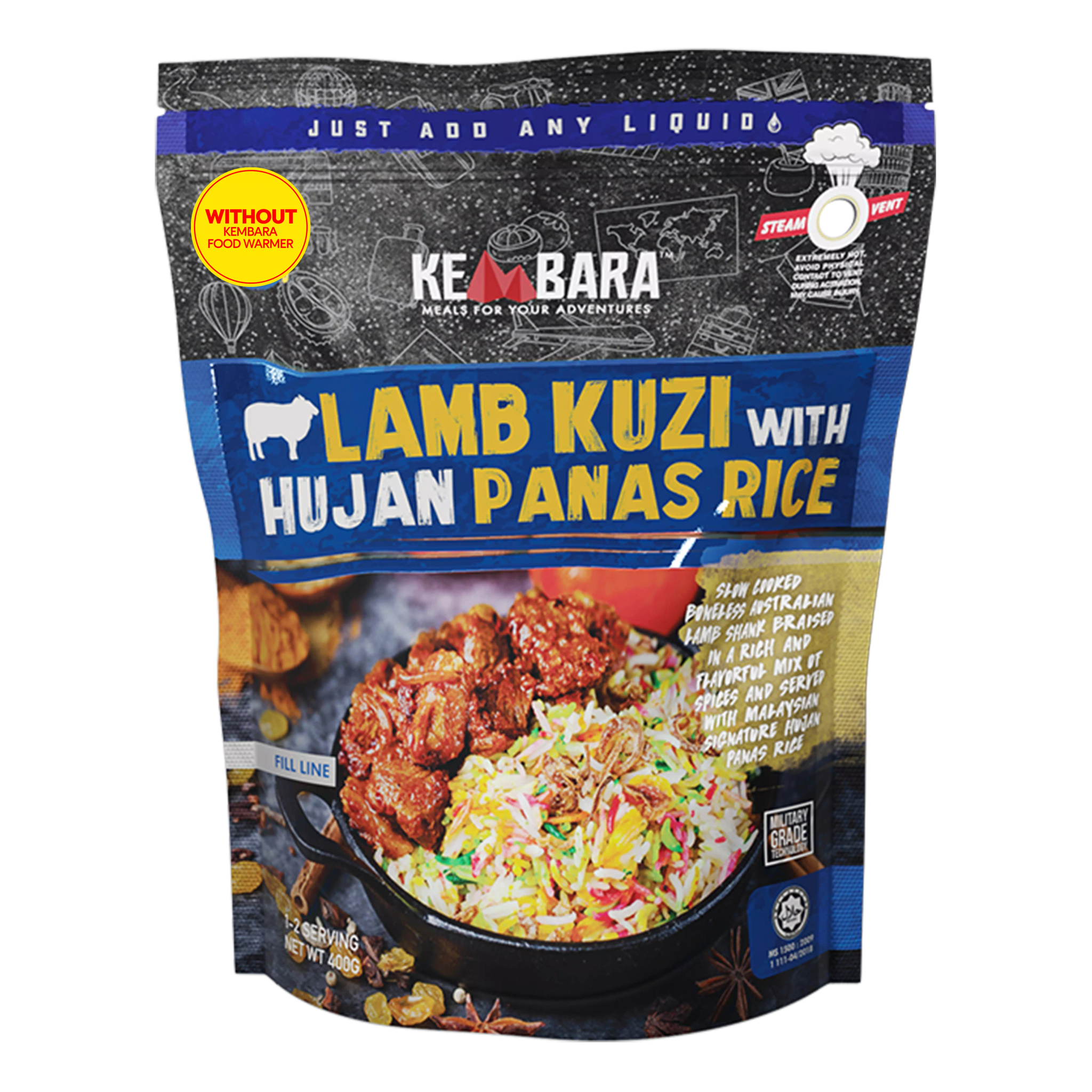 Lamb Kuzi with Hujan Panas Rice (Without Food Warmer)_0