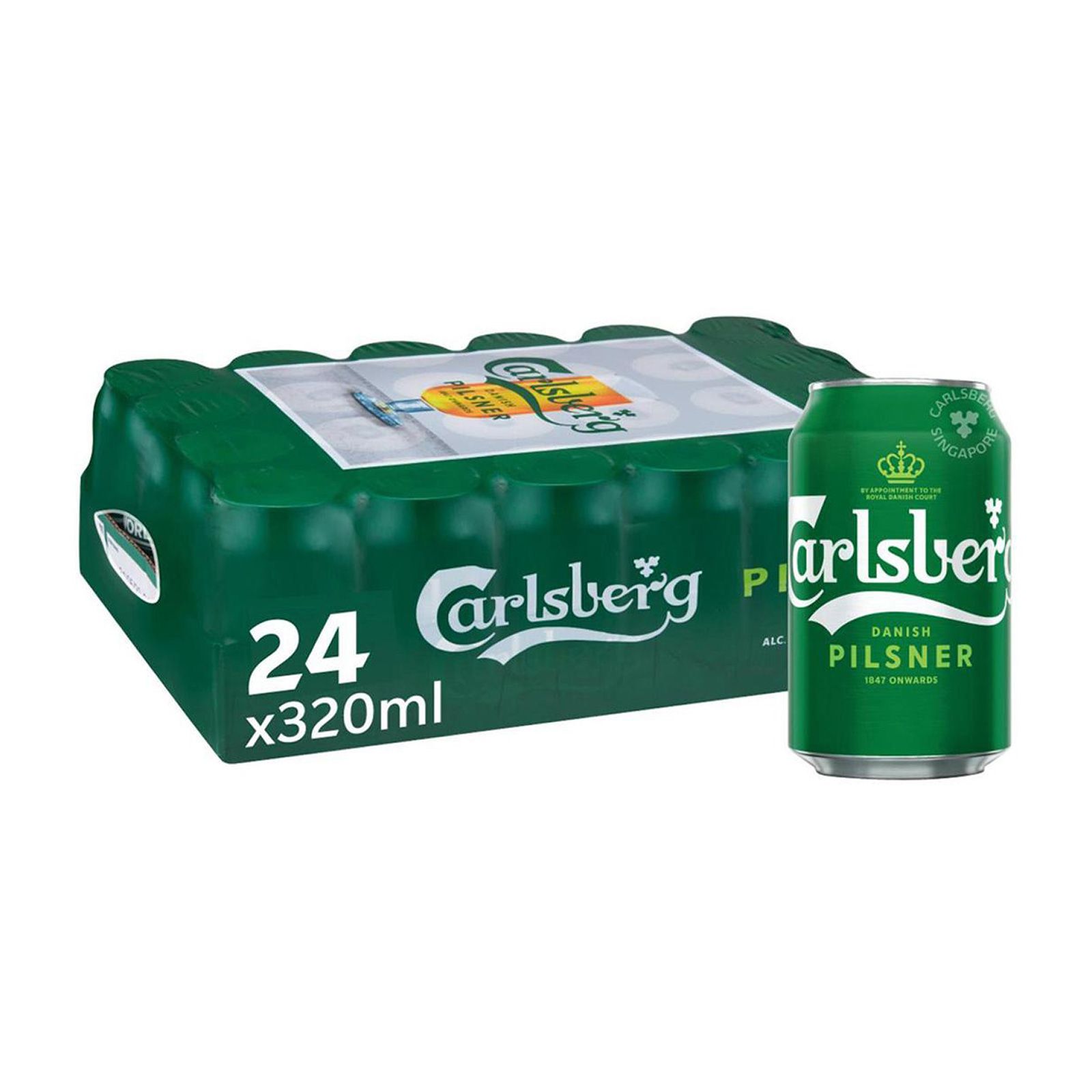 Carlsberg Can Beer 24 x 320ml_0