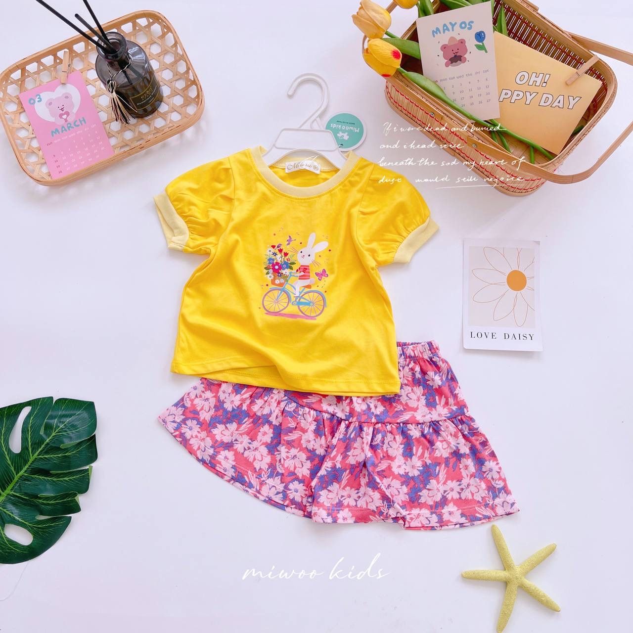 [33] Puff Sleeve & Skorts Set (80~120)_5