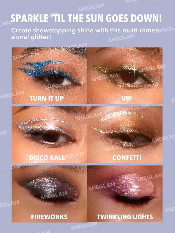 SHEGLAM Insta-Party Glitter Liner - Disco Ball_4