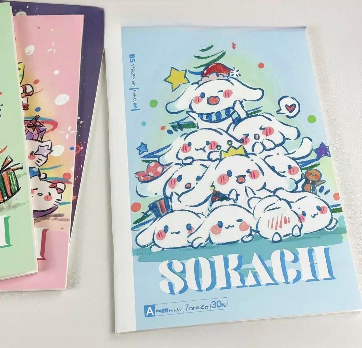 Sanrio Christmas Notebooks_4