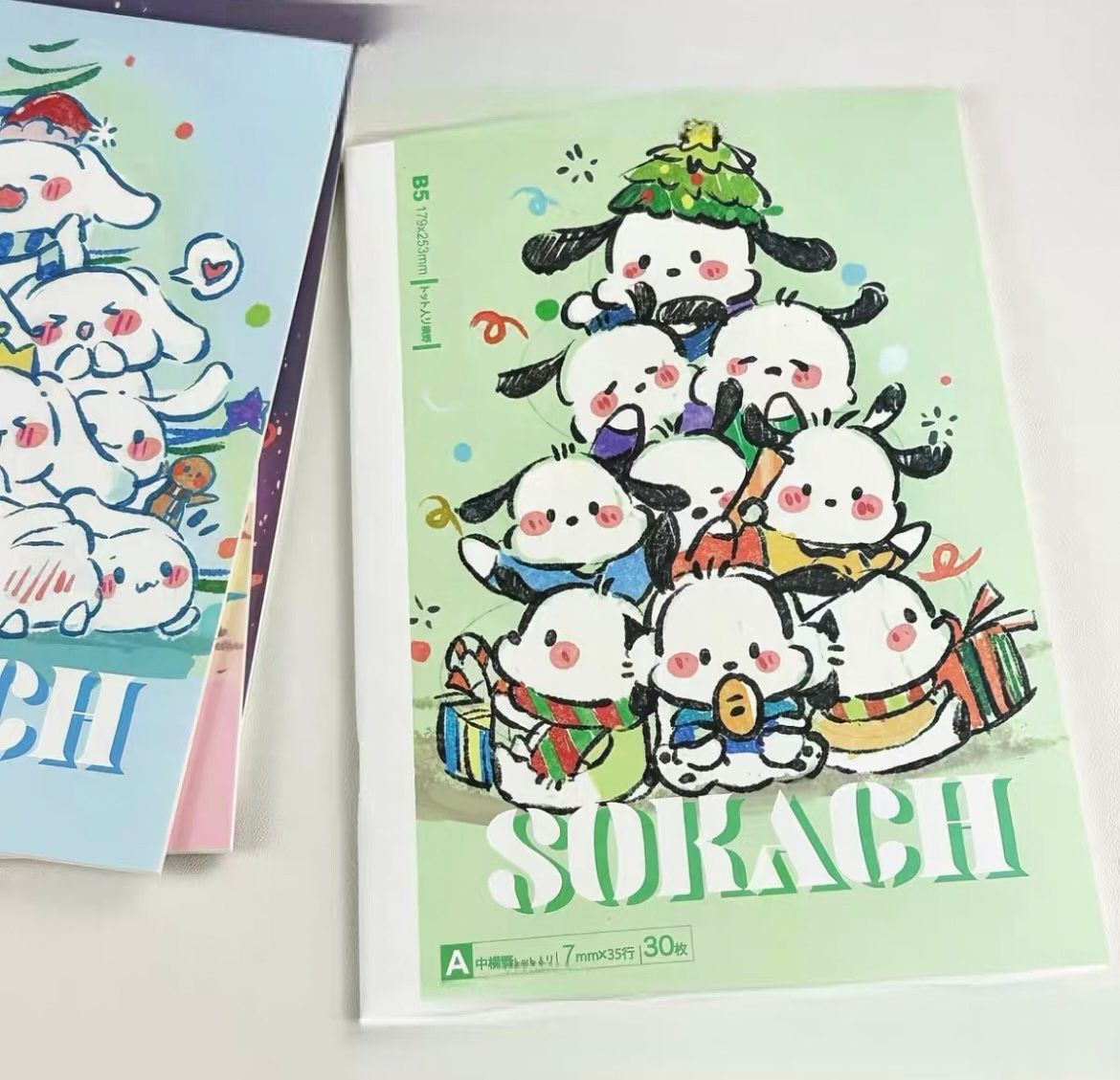 Sanrio Christmas Notebooks_3