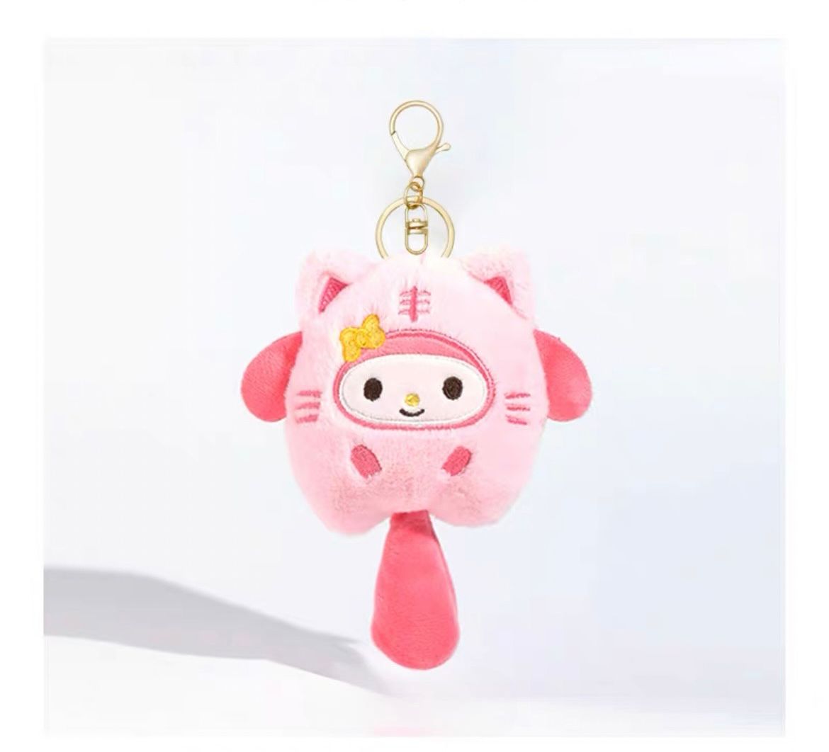 Sanrio Fur Keychains_1