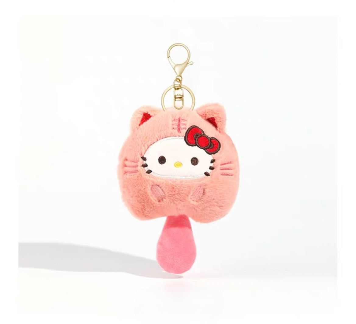 Sanrio Fur Keychains_6