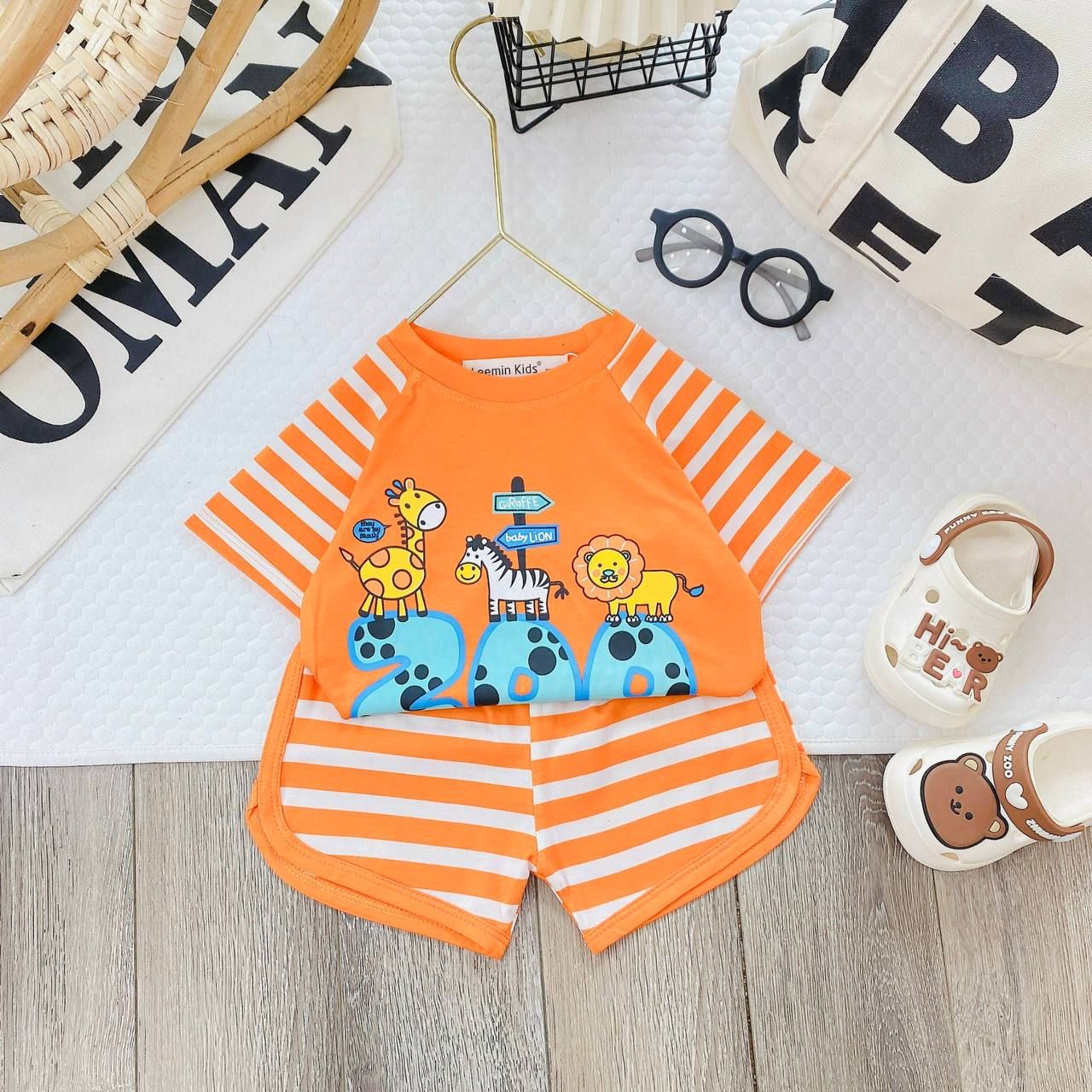 [36] Stripey Colourblock Play Set (80~120)_5