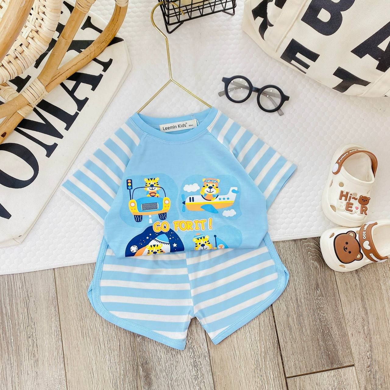 [36] Stripey Colourblock Play Set (80~120)_6