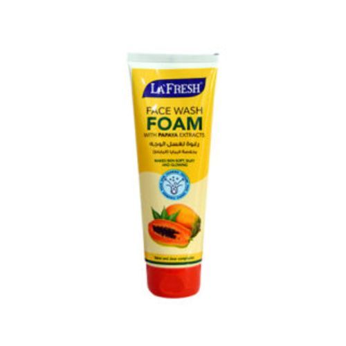 La Fresh Face Wash Foam With Papaya Extracts 100Ml_0