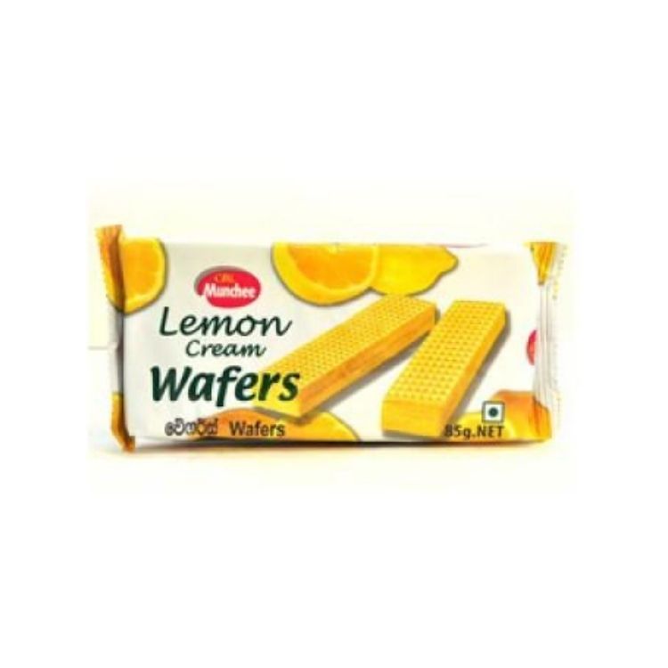 Munchee Lemon Cream Wafers 85G_0