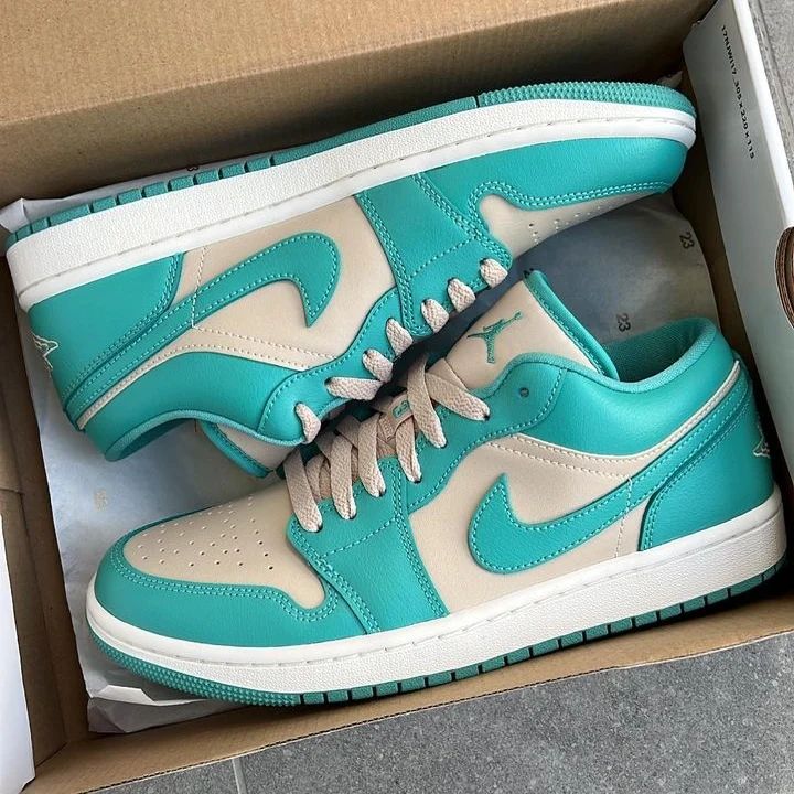 Jordan 1 Low "Tropical Teal"_0