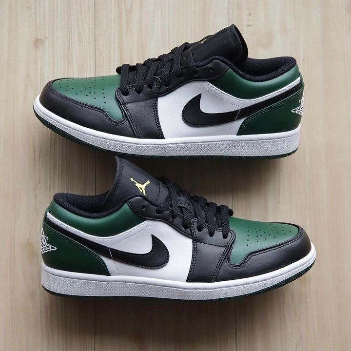 Nike Air Jordan 1 Low "Green Toe" _0