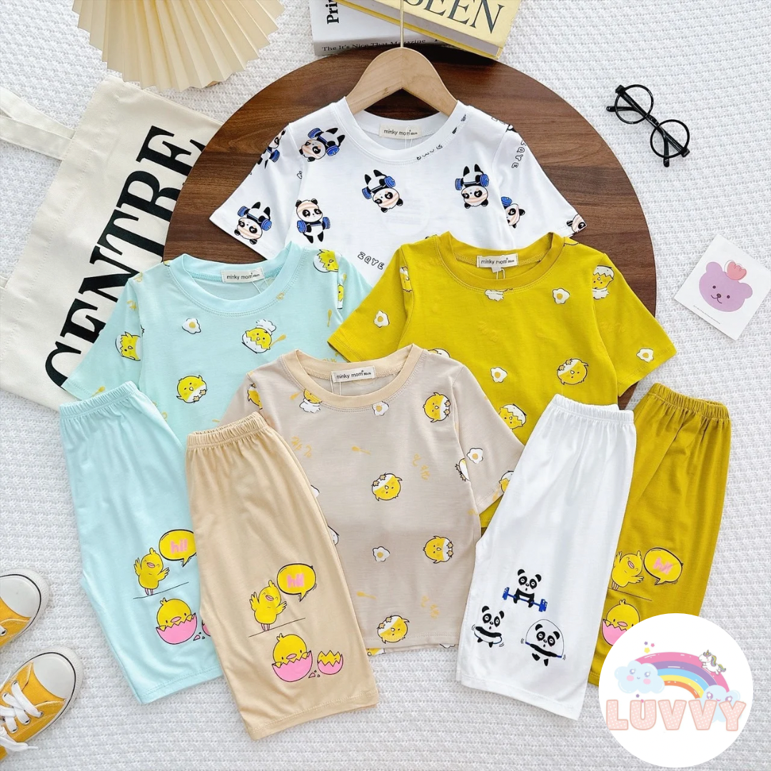 [39] Panda & Chicks Set (90~120)_0