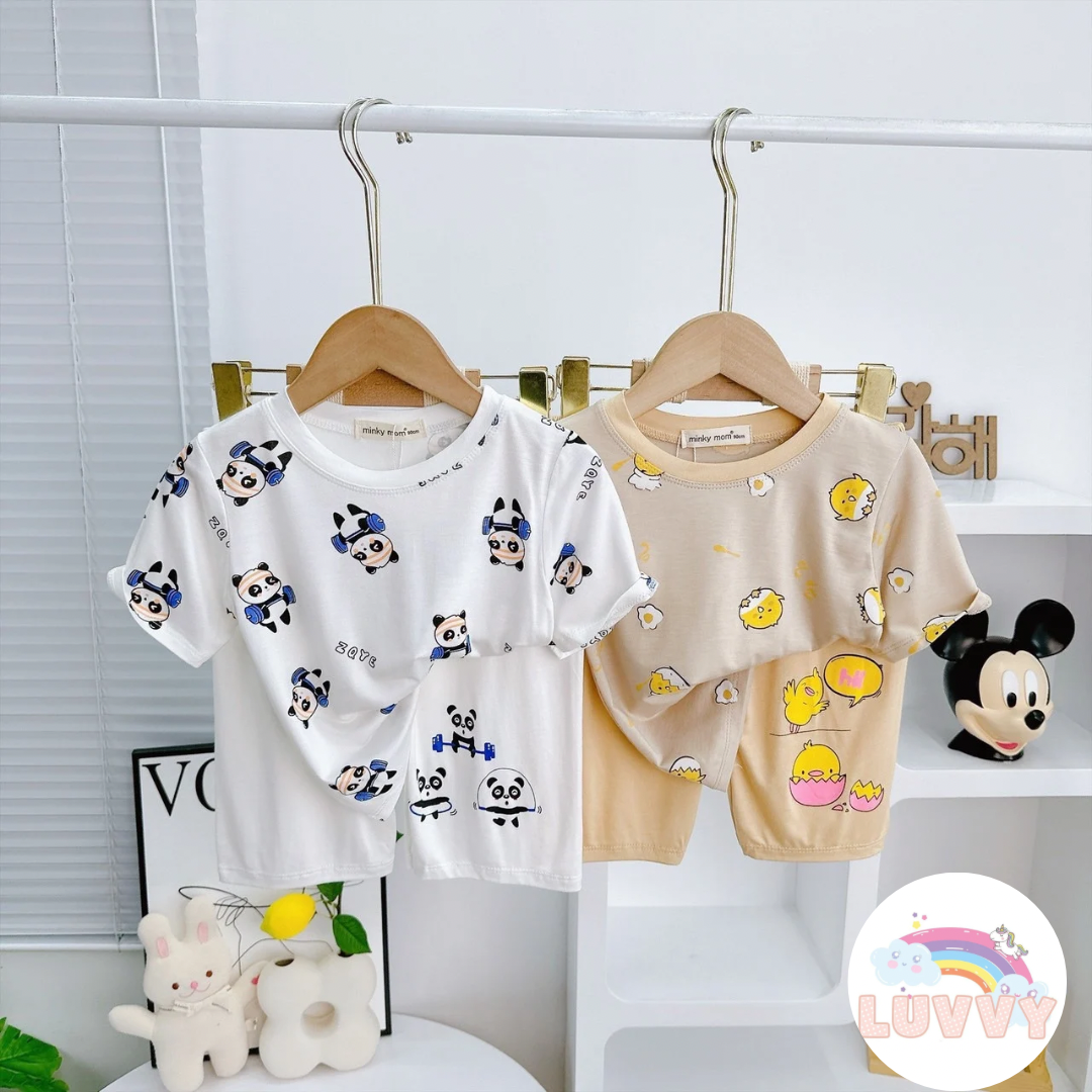 [39] Panda & Chicks Set (90~120)_2