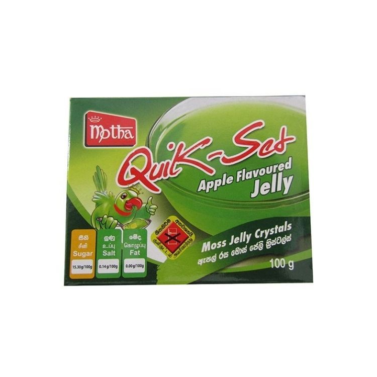 Motha Quickset Apple Flv Jelly 100G_0