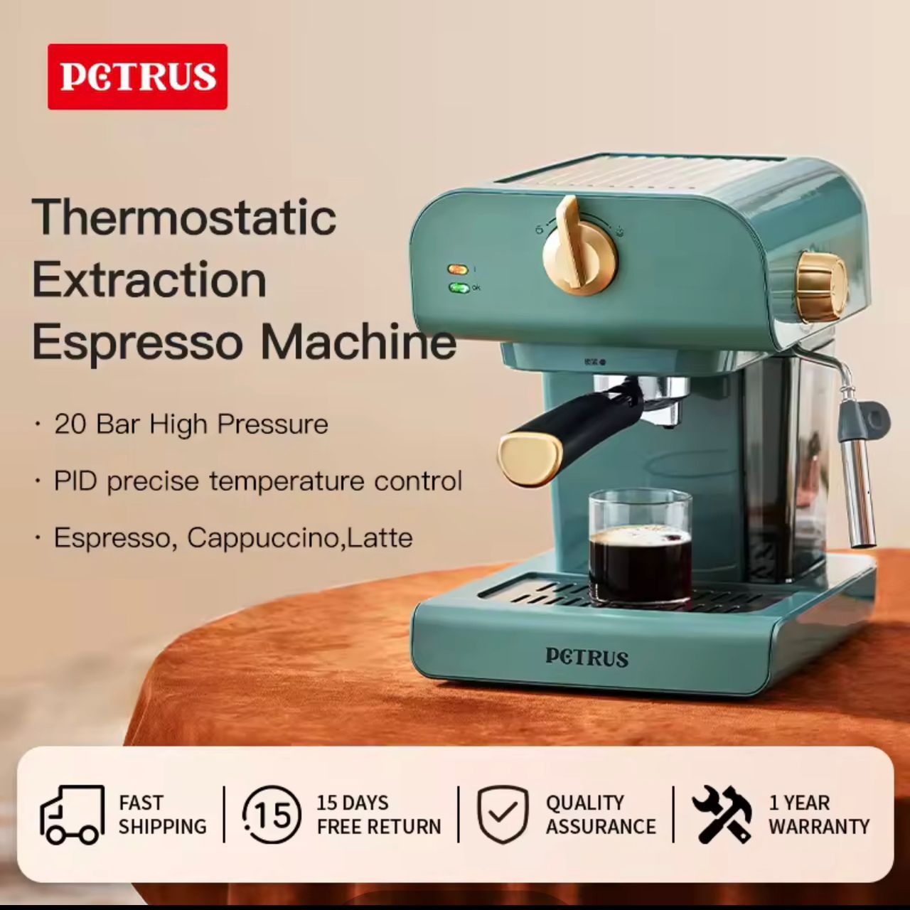 3M-A004 Petrus Coffee Maker Machine  -  PE3320_0