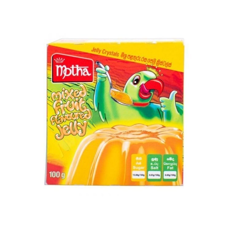 Motha Mix Fruit Flav Jelly 100G_0