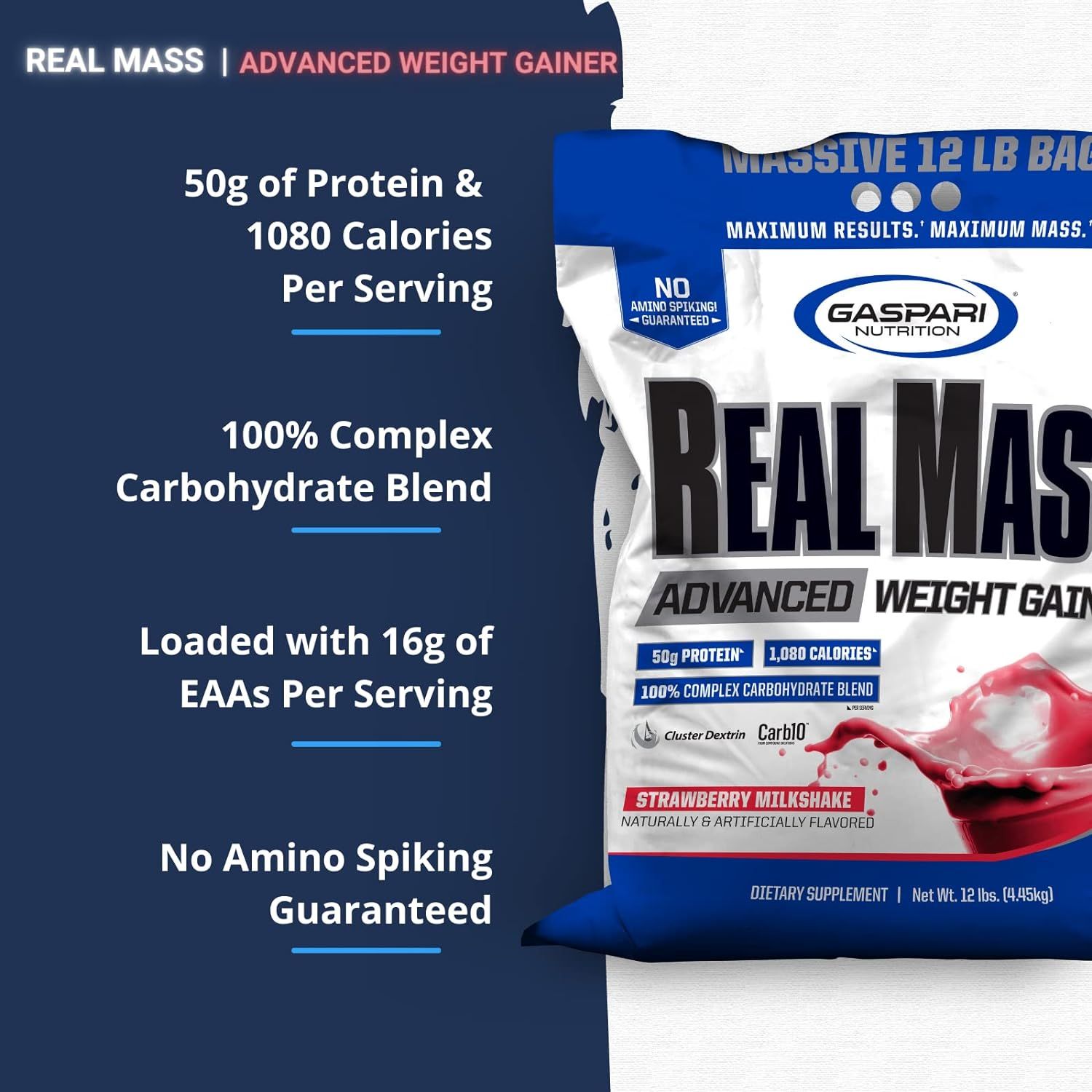 GASPARI REALMASS GAINER 12LBS FRESA_1