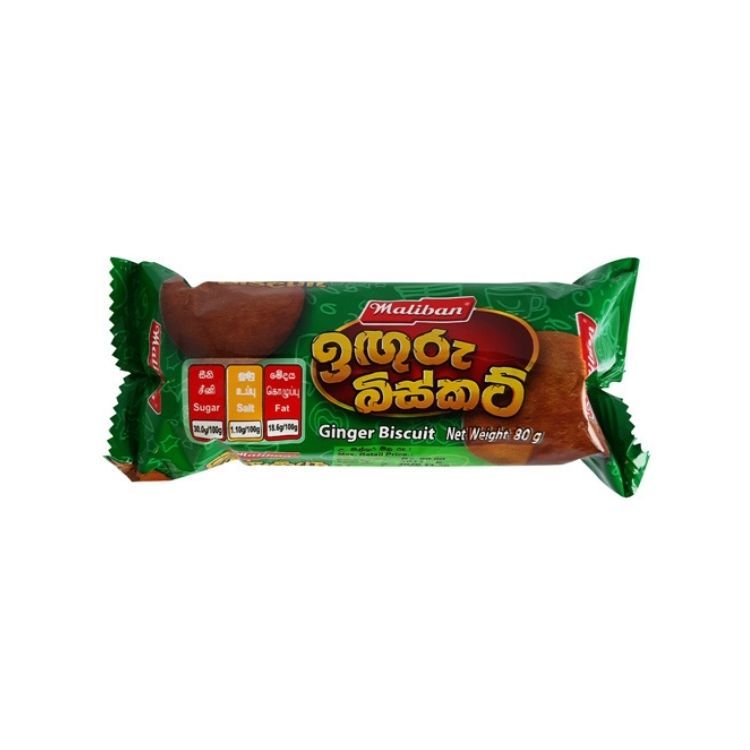 Maliban Ginger Biscuit 80G_0