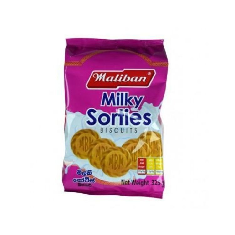 Maliban Milky Shorties Biscuit 325G_0