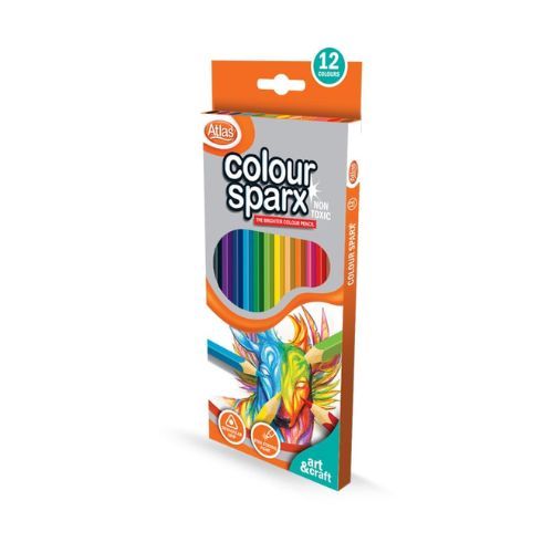 Atlas Colour Sparx Non Toxic 12Colours_0