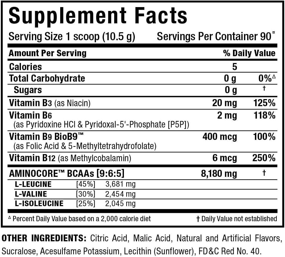 ALLMAX AMINOCORE 90 SERV FRUIT PUNCH_4