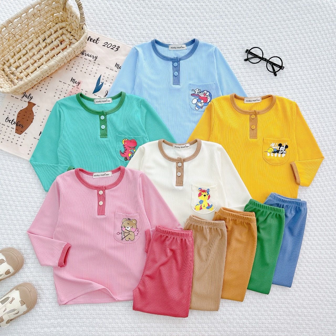 [43] Knitted Play Set With Pockets (80~120)_0