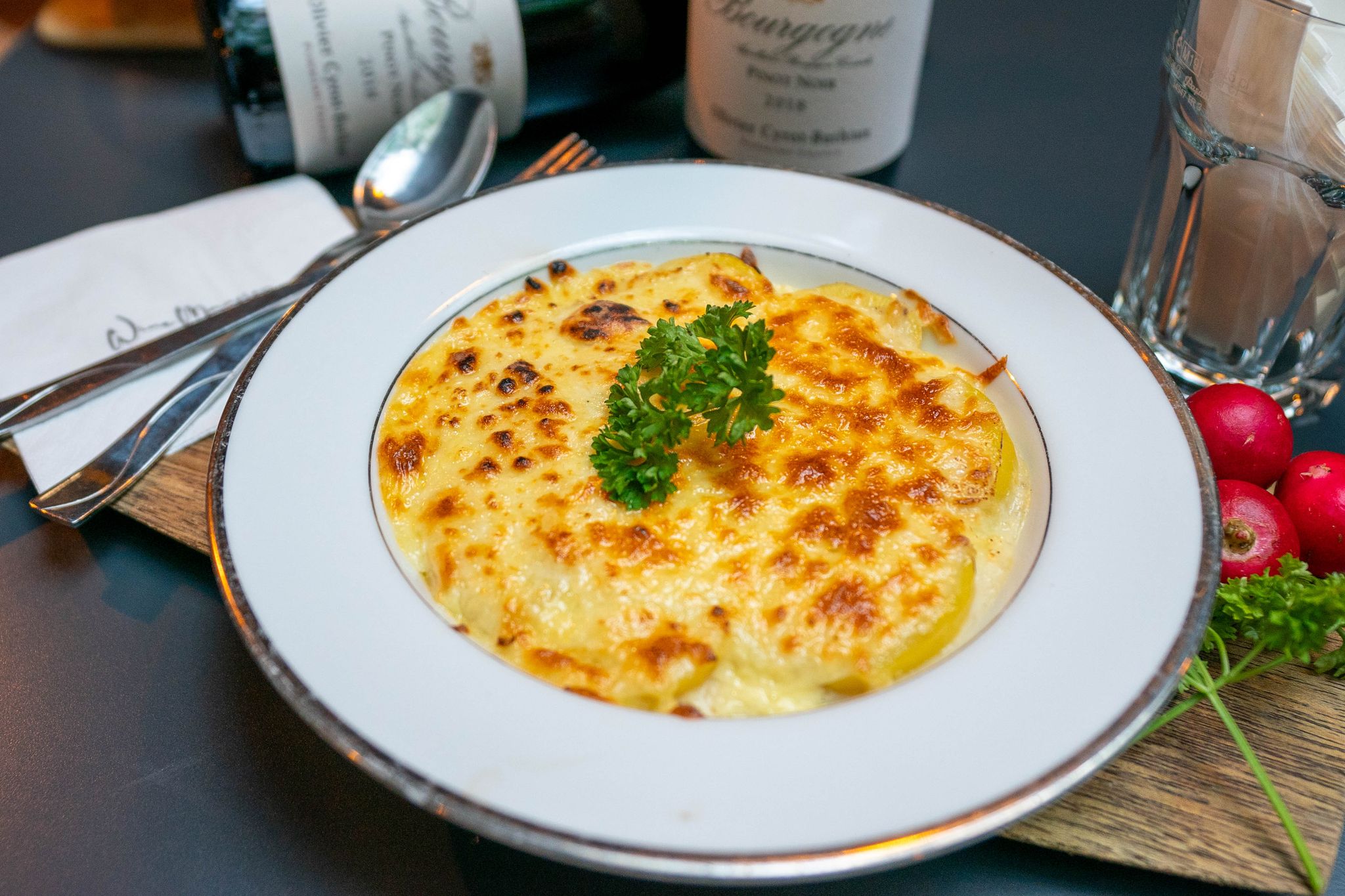 Baked Potatoes Au Gratin_0