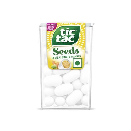 Tic Tac Seeds Elaichi & Ginger Flavoured 7.2G_0