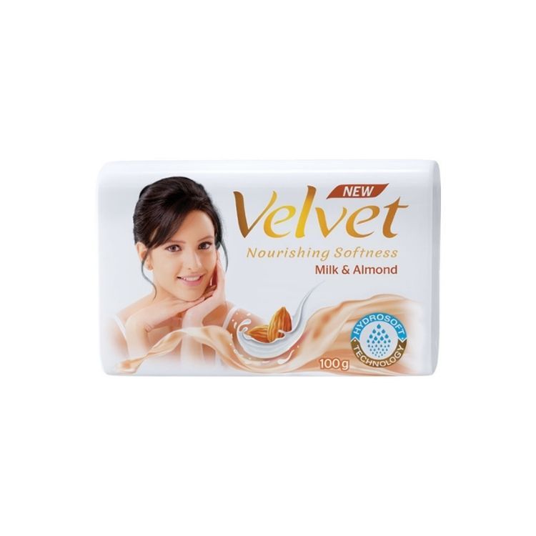 Velvet Milk&Almond Soap Bar 95G_0