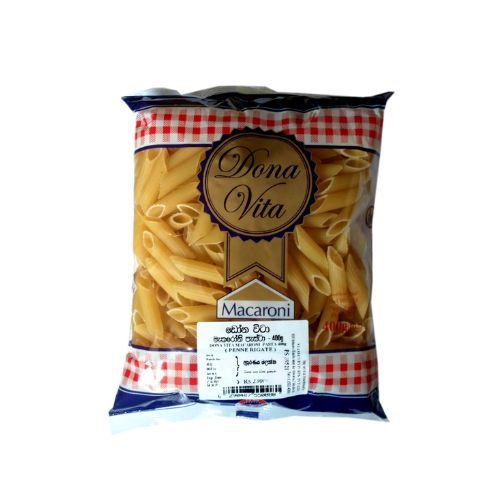 Dona Vita Macaroni Penne Rigate 300G_0