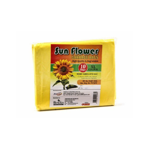 Sun Flower Garbage Bags 10 Bags Xl_0