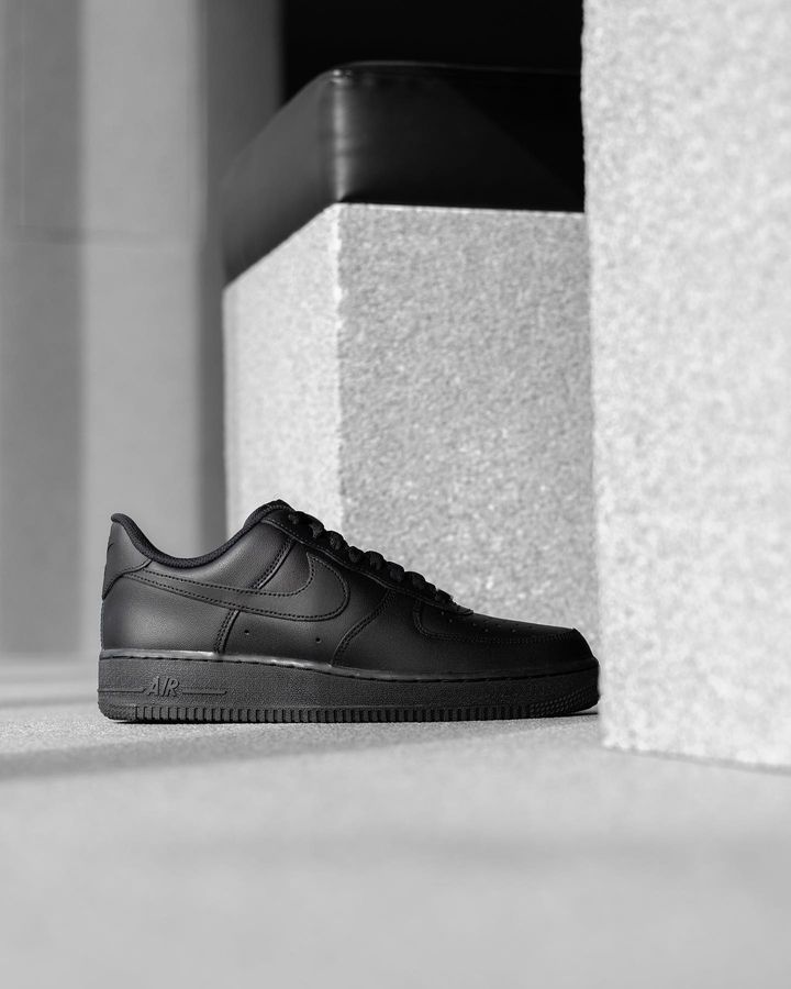 Nike Air Force 1 low TRIPPLE BLACK _0