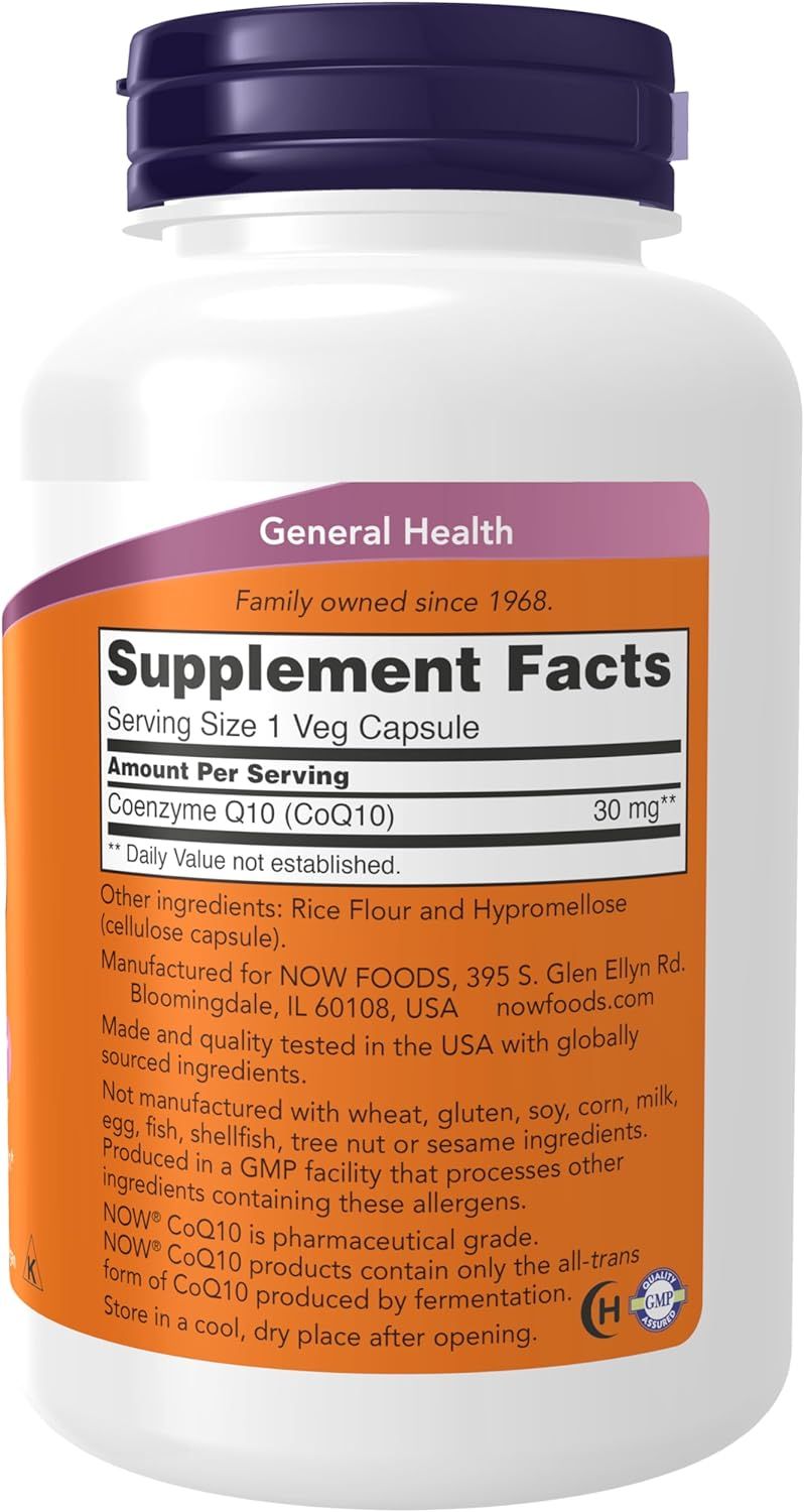 NOW FOODS COQ10 30MG 60 VCAPSULES_1