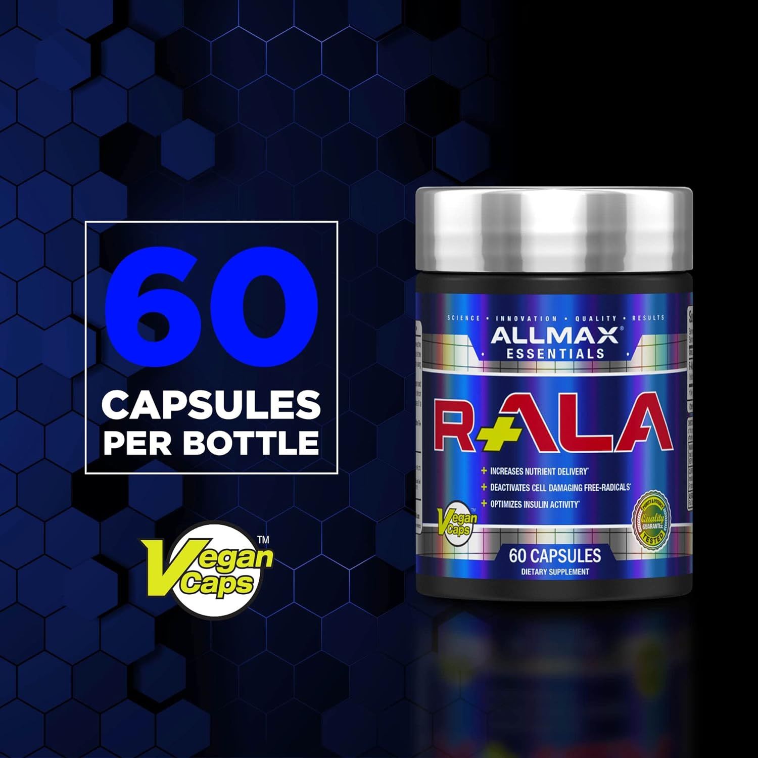 ALLMAX NUTRITION R-ALA 150MG/60 CAPSULES_1