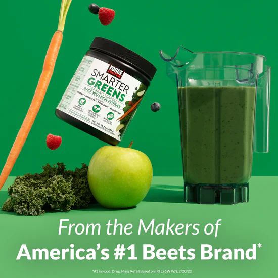 FORCE FACTOR SMARTER GREENS DAILY WELLNESS POWDER_1