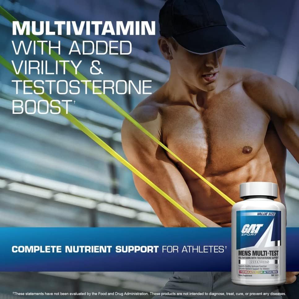 GAT SPORT MEN'S MULTI +TEST 60 TABLETS_3