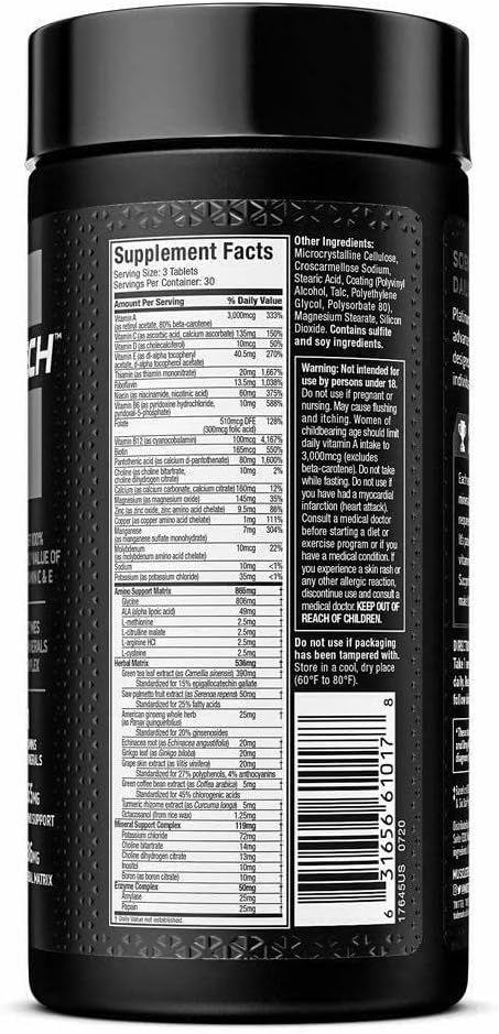 MUSCLETECH PLATINUM MULTIVITAMIN 90 TABLETS_1