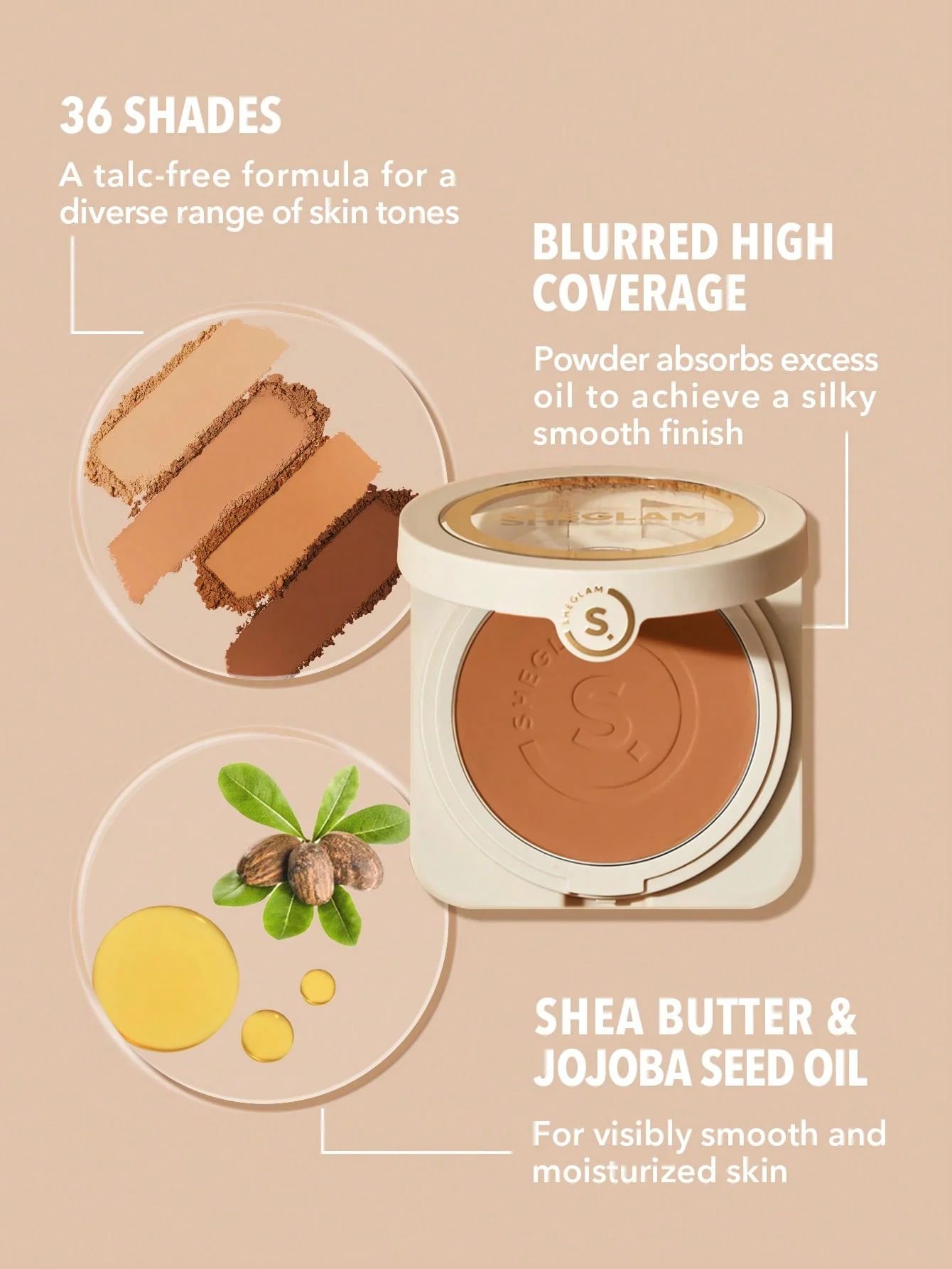 SHEGLAM Skin-Focus High Coverage Powder Foundation - Chantilly_7