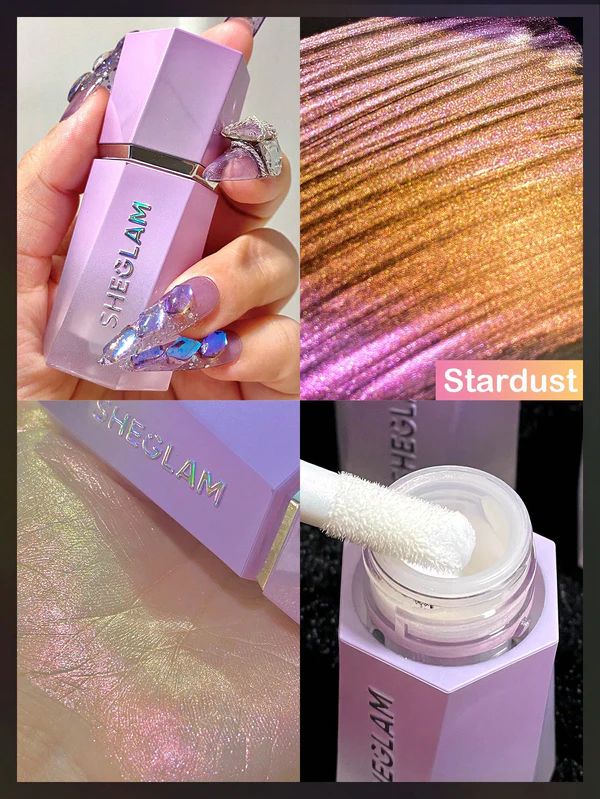 SHEGLAM Chroma-Glow Bloom Liquid Highlighter - Stardust_6