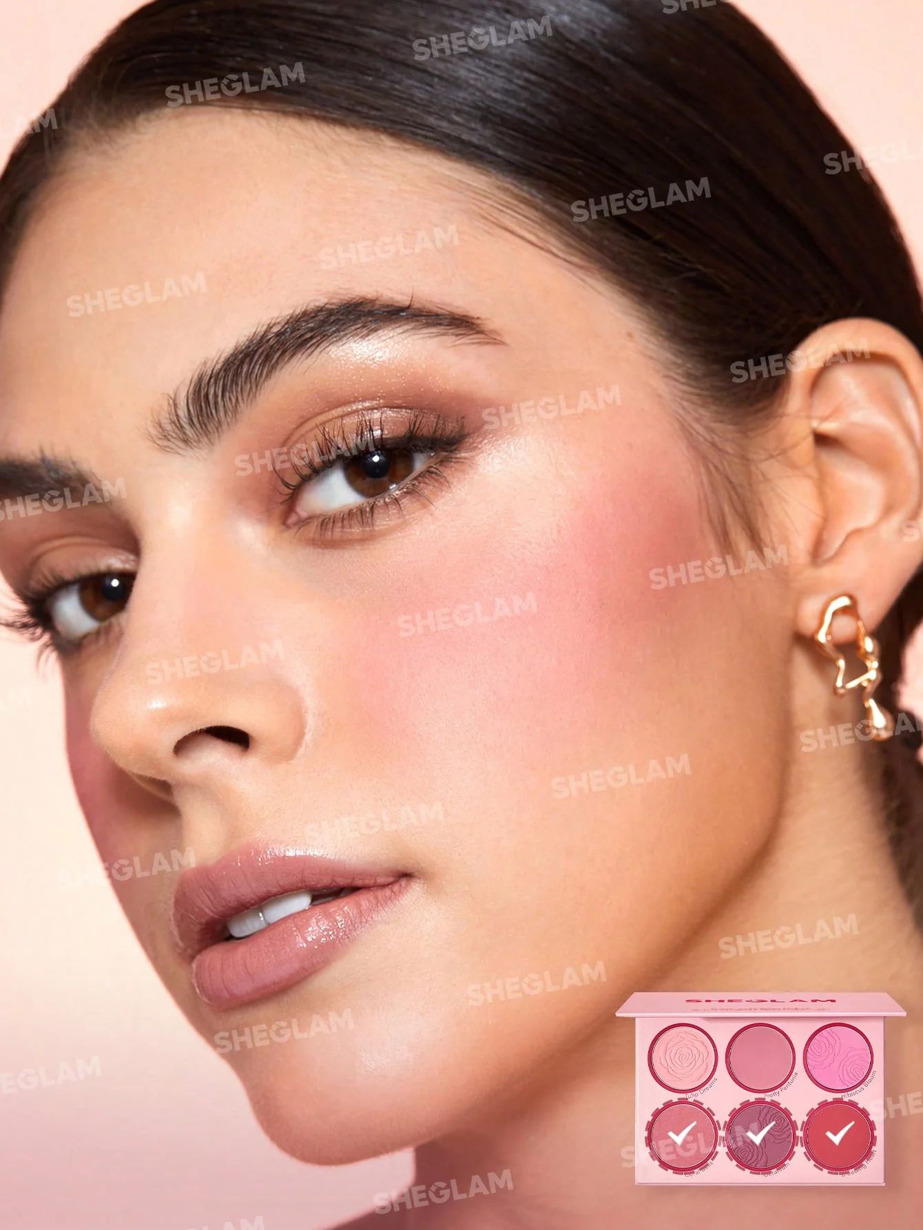 SHEGLAM Floral Flush Blush Palette - Blushing Bouquet_6