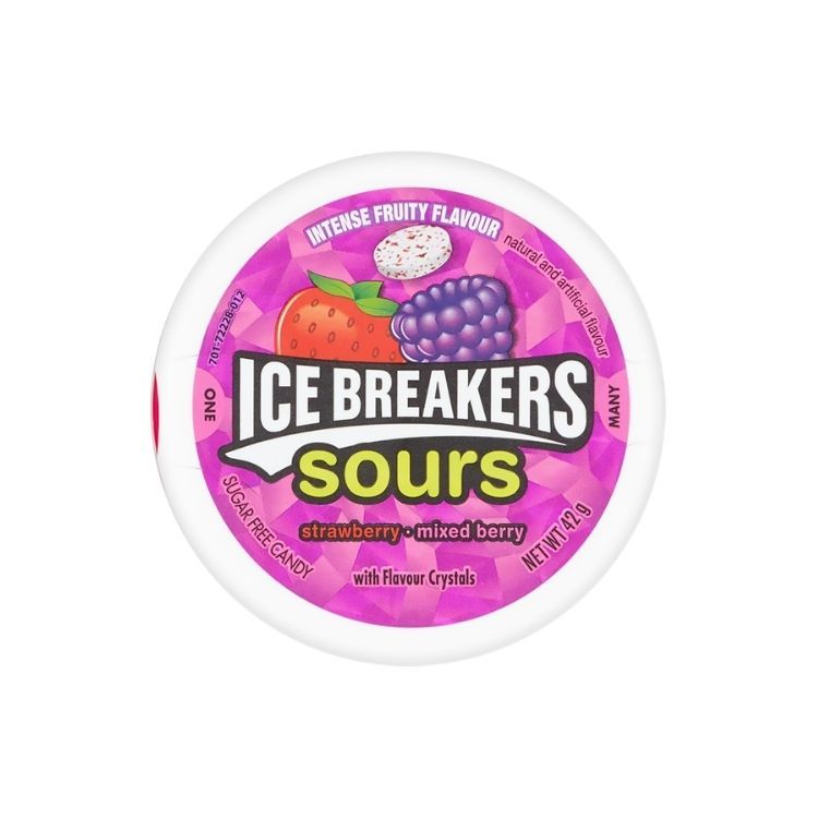 Ice Breakers Sours Mixed Berry 42G_0