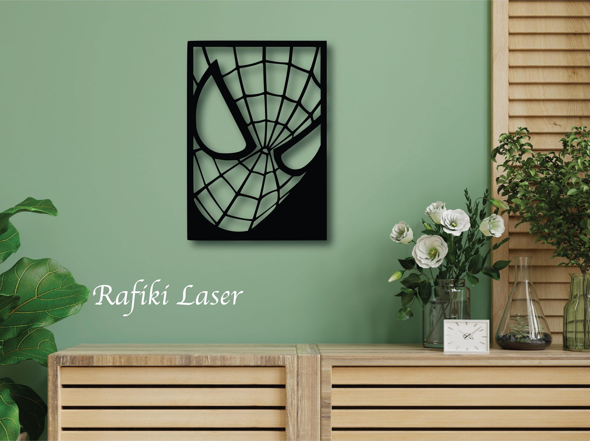 Spider Man Metal Wall Art Decor_0